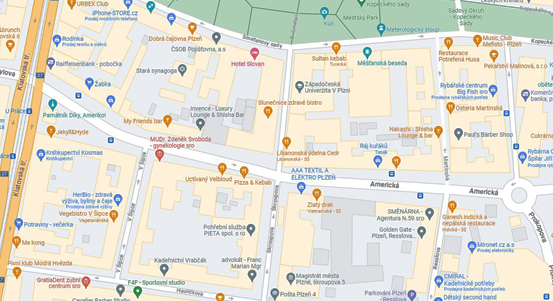 Od 1. září začne platit na Americké v Plzni nový režim, v noci se otevře všem autům, přes den budou omezení přísnější