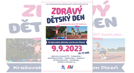 I s cukrovkou se žije naplno. Nemocnice zve na netradiční dětský den