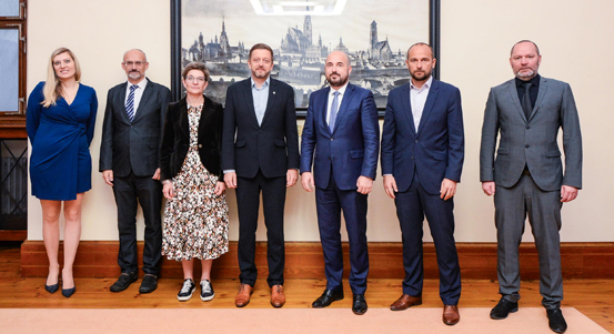Vedení města se setkalo s ministrem vnitra Vítem Rakušanem