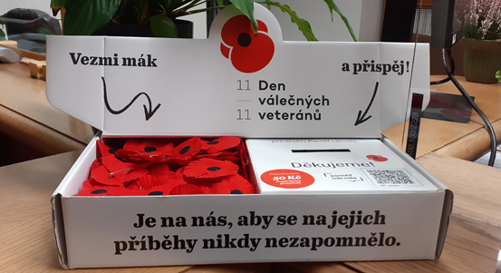 Město Plzeň se připojilo ke sbírce pro válečné veterány