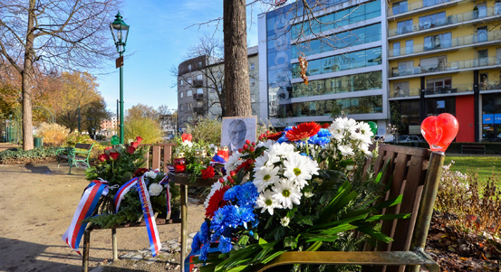 Představitelé Plzně připomněli výročí sametové revoluce