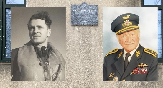 Uplynulo čtvrt století od úmrtí válečného letce Antonína Lišky. Město uctilo jeho památku