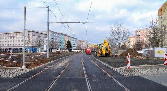 Skončila první etapa rozsáhlé rekonstrukce na Koterovské. Pokračovat se bude příští rok na jaře