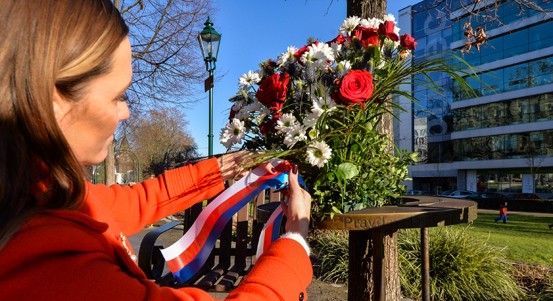 Představitelé města Plzně připomněli dvanácté výročí úmrtí Václava Havla