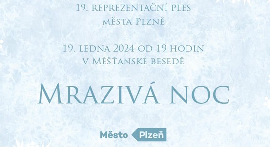 Výtěžek ze vstupného na reprezentační ples města poputuje na charitativní účely
