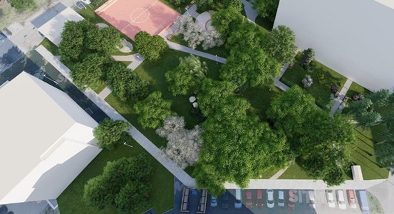 Vnitroblok v Sokolovské, bouldering na Plaské, objekt u Jezírka a další. Jednička zahájí plánované investice