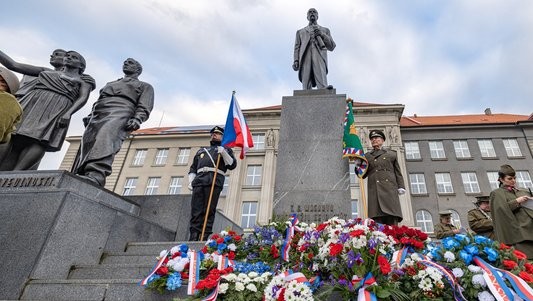 Plzeň si připomněla 174. výročí narození T. G. Masaryka