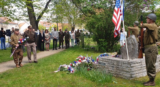 V Křimicích vzpomněli na ty, kteří bojovali ve válkách