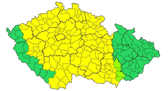 Meteorologové varují před nebezpečím požárů. Platí zákaz rozdělávání ohňů