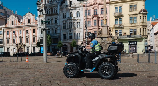 Nové čtyřkolky pro Městskou policii Plzeň
