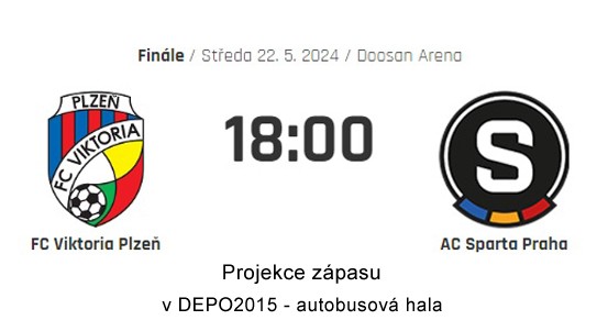 Finálový zápas Viktorky a Sparty promítnou v Depo2015