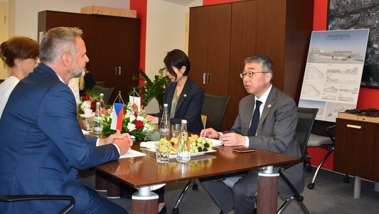 Náměstek primátora Pavel Bosák jednal s japonským velvyslancem