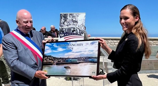 Plzeň si v Normandii připomněla Den D