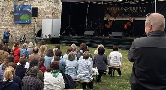 Začínají oblíbené Večery vážné hudby v Proluce