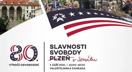 Den Plzně v Senátu zve na jubilejní Slavnosti svobody 2025