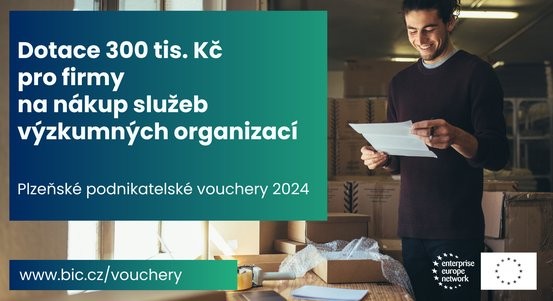 Vaše inovace, naše podpora: Plzeňské podnikatelské vouchery přijímají žádosti