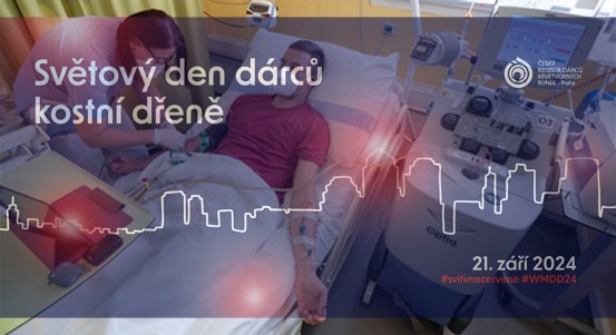 Plzeňská radnice se rozsvítí červeně. Podpoří tak dárce kostní dřeně