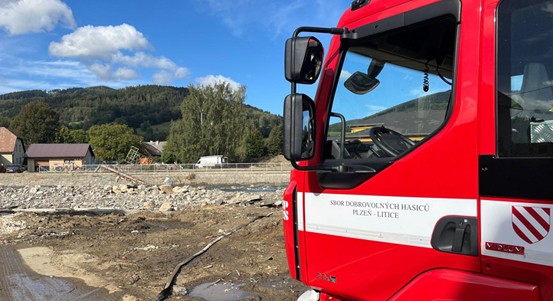 Dobrovolní hasiči se vrátili z Jesenicka: „Místní už byli vyčerpaní, přesto stále srdeční.“