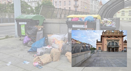 V Plzni jsou kvůli nepořádku dál terčem kritiky některá místa, město jedná s podnikateli o řešení