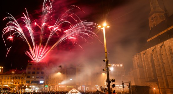 Plzeň kvůli silnému větru ruší ohňostroj, který měl zakončit oslavy vzniku republiky