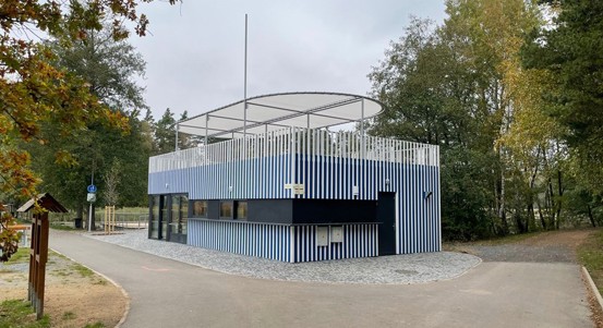 Město vybudovalo u Boleváku nový stánek a předalo ho provozovateli