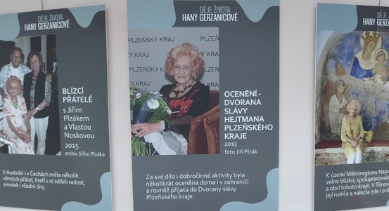 Výstava na Slovanech připomíná život a dílo Hany Gerzanicové