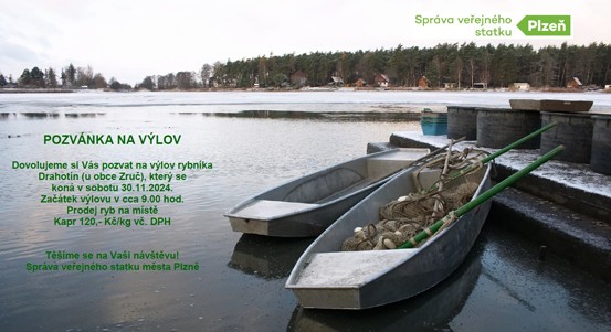 Plzeňští rybníkáři vyloví Drahotínský rybník