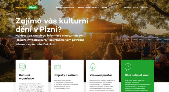 Nový web přináší přehled o plzeňské kultuře