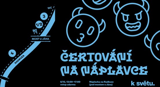 Náplavku na Radbuze oživí čerti. Pro děti mají bohatý program