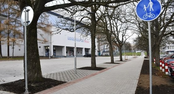 Plzeň nově upravila plochu před zimním stadionem
