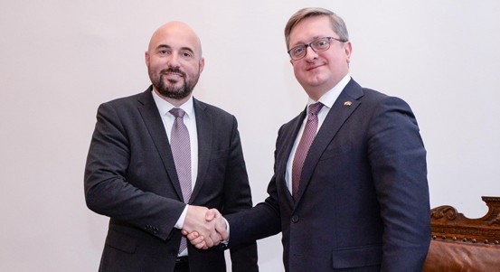 Primátor Zarzycký přijal nového ukrajinského velvyslance, na stole je konkrétní spolupráce