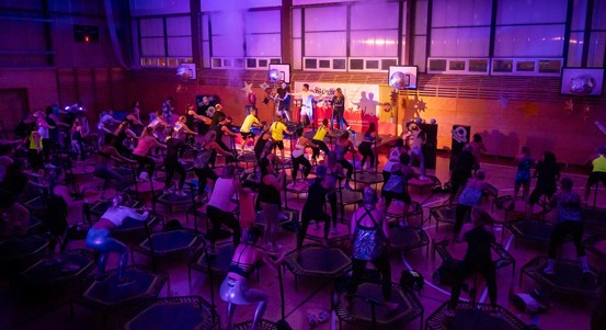 Krašovskou rozhýbaly trampolíny