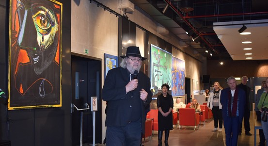 Boris Jirků vystavuje ve foyer Nové scény