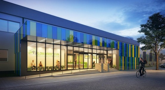 Městská sportovní hala v Plzni na Slovanech bude mít nový vstupní vestibul