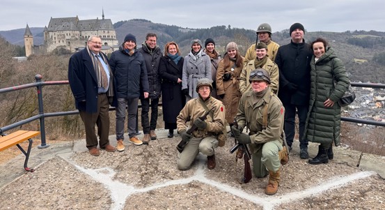 Na oslavě osvobození Viandenu se představily i plzeňské Slavnosti svobody