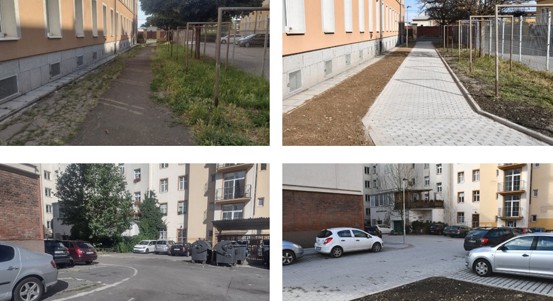 Vnitroblok při Guldenerově ulici je zrekonstruovaný