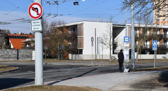 Na Nové Hospodě vznikly zastávky pro novou linku městské hromadné dopravy