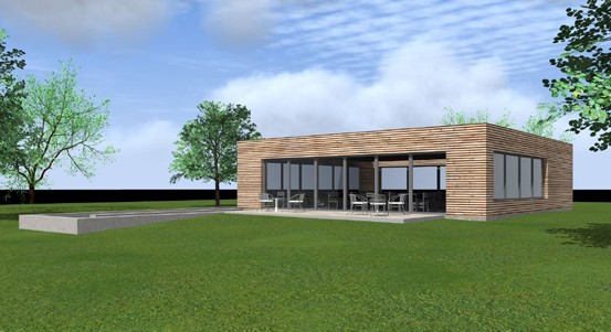 Nevzhledný objekt ve Skvrňanech se změní v moderní kavárnu