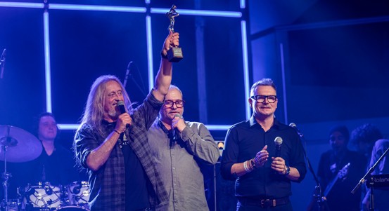 Hudební ceny Žebřík oslavily Kristova léta s rockovým Ježíšem Kamilem Střihavkou
