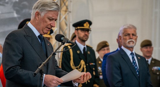 Díky, Ameriko! za účasti belgického krále, prezidenta ČR i dalších vzácných hostů zakončilo mimořádné Slavnosti svobody v Plzni