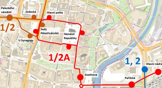 Plzeň spustí rozsáhlou rekonstrukci tramvajové tratě ve Skvrňanské a Přemyslově ulici i v křižovatce U Jána