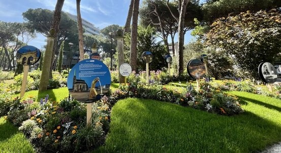Plzeň má svou expozici v italské Cervii – na největší evropské výstavě květinového umění pod širým nebem