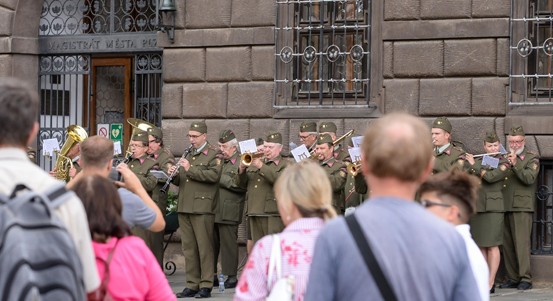 Výstava vypráví o historii Kapely 35. plzeňského pěšího pluku Foligno