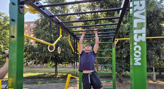 V Bolevci vyrostlo nové workoutové hřiště. Projekt vznikl na přání lidí