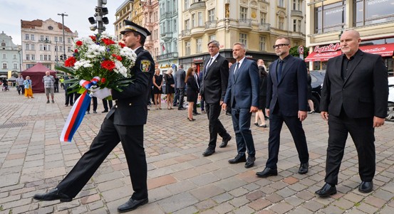 Plzeň si připomněla události z 21. srpna 1968, kdy začala okupace Československa