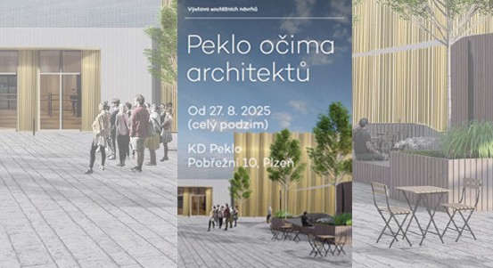 Peklo očima architektů: Výstava představí návrhy na dostavbu kulturního domu v Plzni