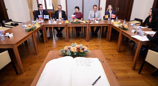 Velvyslanci Belgie, Finska, Kanady a Slovinska navštívili plzeňskou radnici