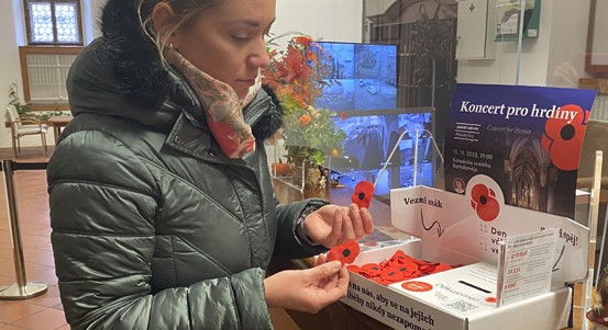 Město Plzeň se připojilo ke sbírce pro válečné veterány