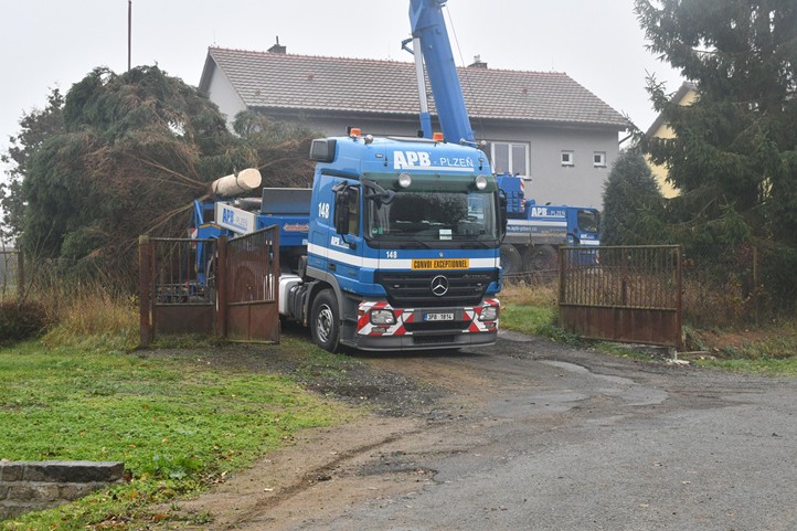Fotografie: R. Žáková 251112_Vanocni_strom_svoz_3