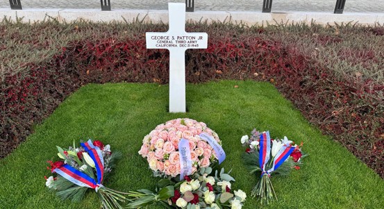 V Plzni i Lucembursku vzpomněli na generála Pattona